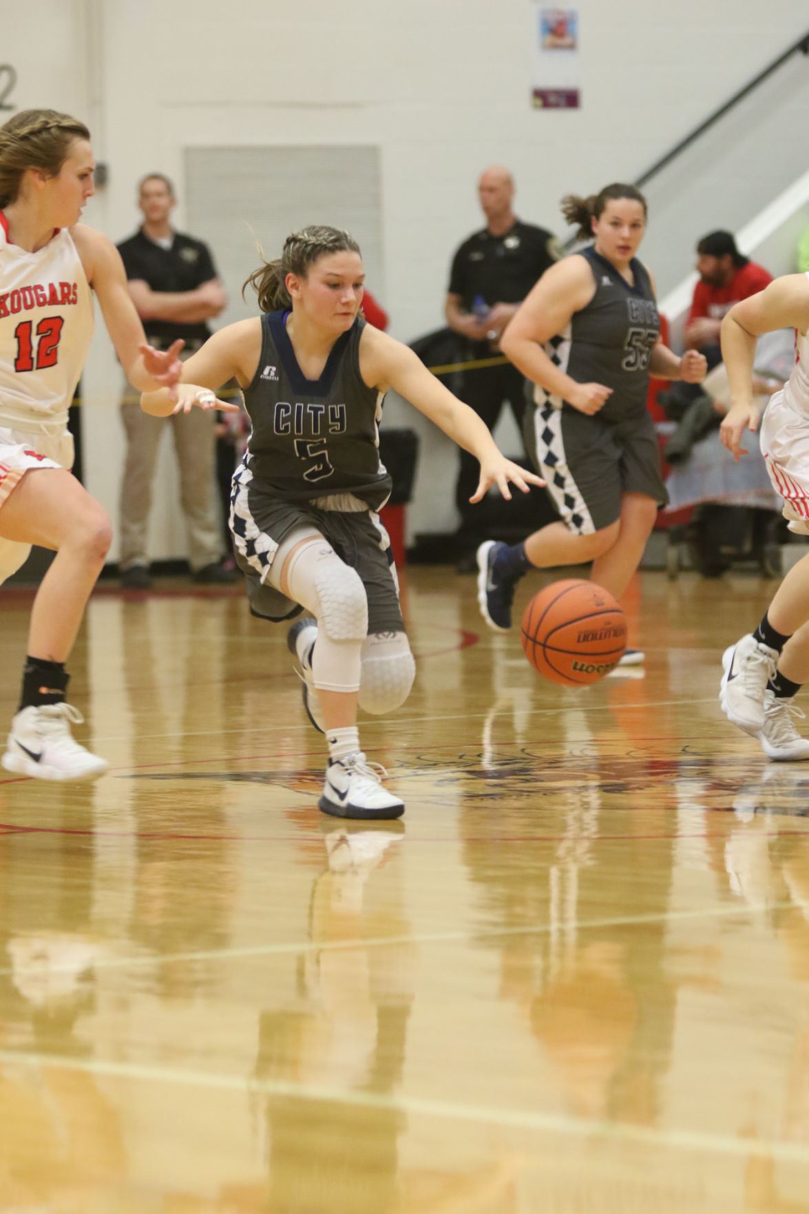 Gallery: Girls basketball sectional - Kankakee Valley vs Michigan City